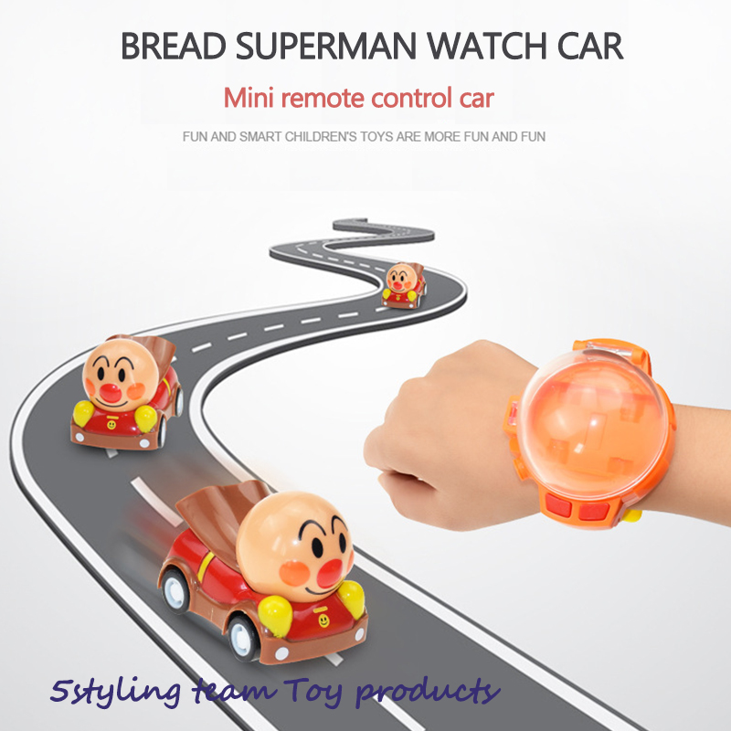 Het hete brood van Taiwan Superman horloge op afstand oplaadbare USB-net rode horloge mini afstandsbediening auto