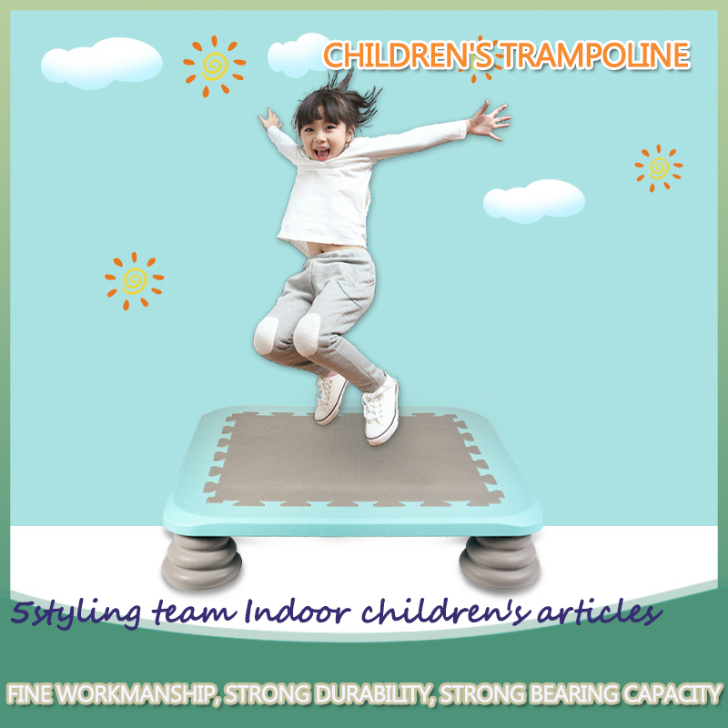 Trampoline home kinder indoor baby trampoline kleine sport trampoline baby fitness speelgoed