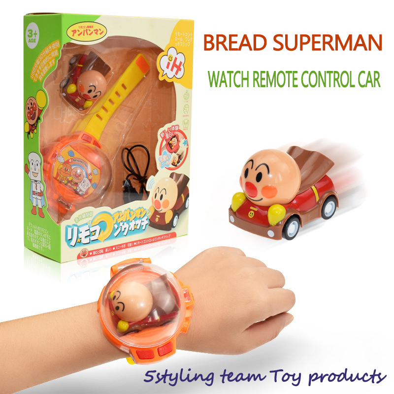 Taiwan's hete brood Superman horloge afstandsbediening oplaadbare USB-net rode horloge mini-afstandsbediening auto